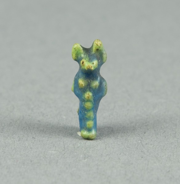 Amulet of the Mummiform God Anubis, Egypt, Late Period (664-332 BCE). Creator: Unknown.