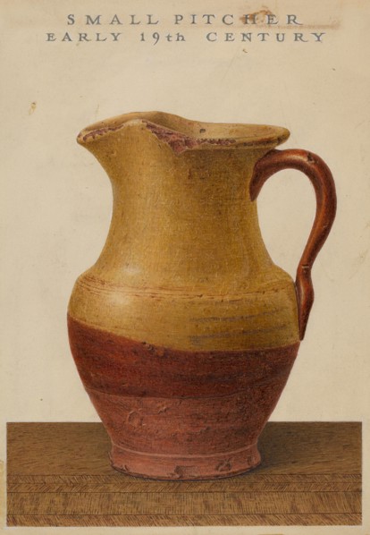 Creamer, c. 1938. Creator: John Matulis.