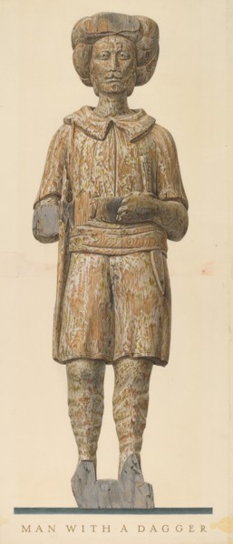 Circus Wagon Figure, c. 1938. Creator: John Matulis.