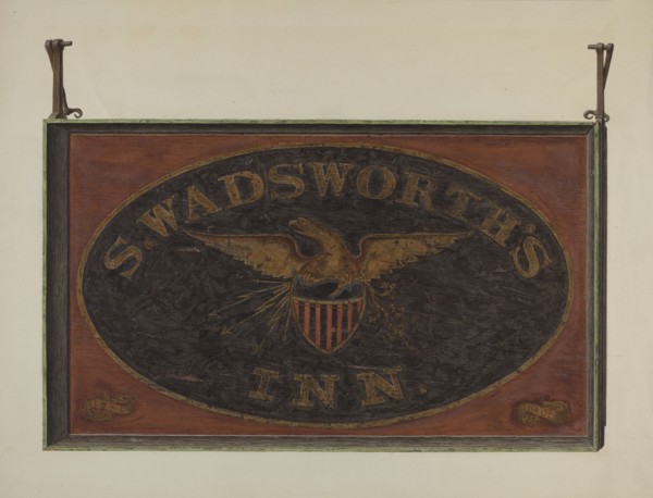 Tavern Sign, c. 1940. Creator: John Matulis.