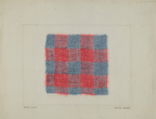 Textile, c. 1937. Creator: Frank Maurer.