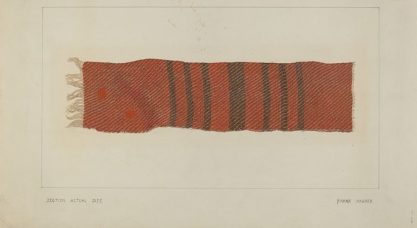 Linsey Blanket, c. 1938. Creator: Frank Maurer.