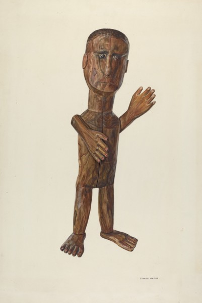 Figure, c. 1938. Creator: Stanley Mazur.