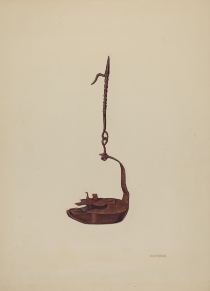 Betty Lamp, c. 1936. Creator: Frank McEntee.