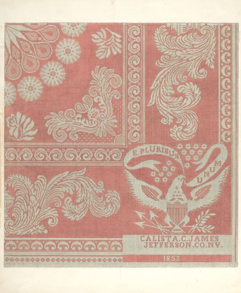 Tyler Coverlet, c. 1941. Creator: Merkley, Arthur G..