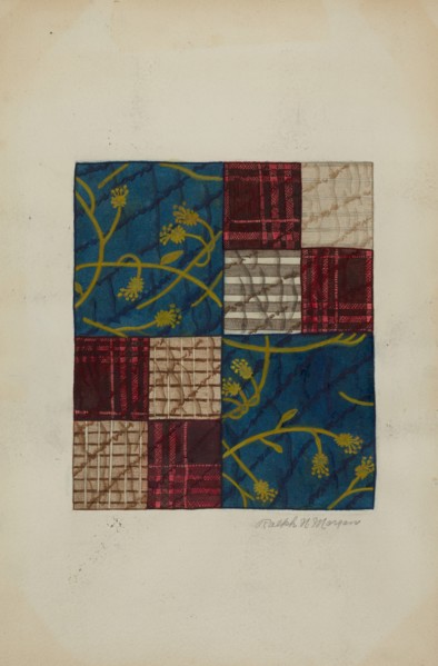Quilt, 1935/1942. Creator: Ralph N. Morgan.