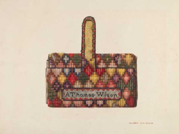 Wallet, c. 1939. Creator: Ralph Morton.