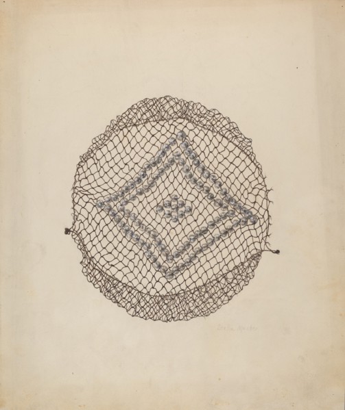 Snood, c. 1941. Creator: Stella Mosher.