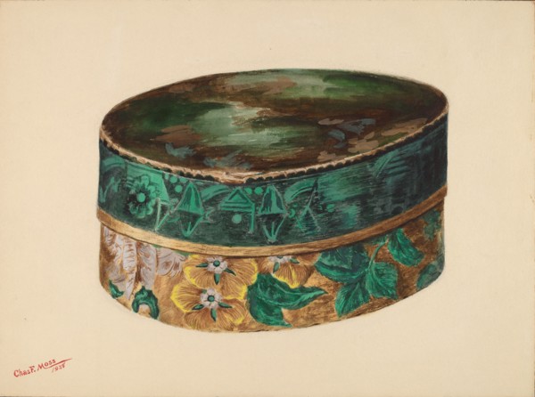 Hat Box, 1938. Creator: Charles Moss.