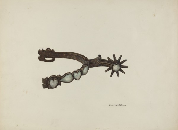 Spur, c. 1940. Creator: Raymond E. Noble.