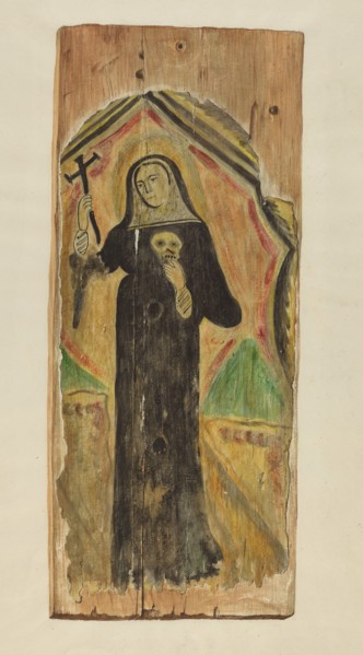 Santo (Santa Rita), c. 1939. Creator: Carl O'Bergh.