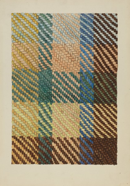 Jerga (Carpet), c. 1938. Creator: Marjery Parish.