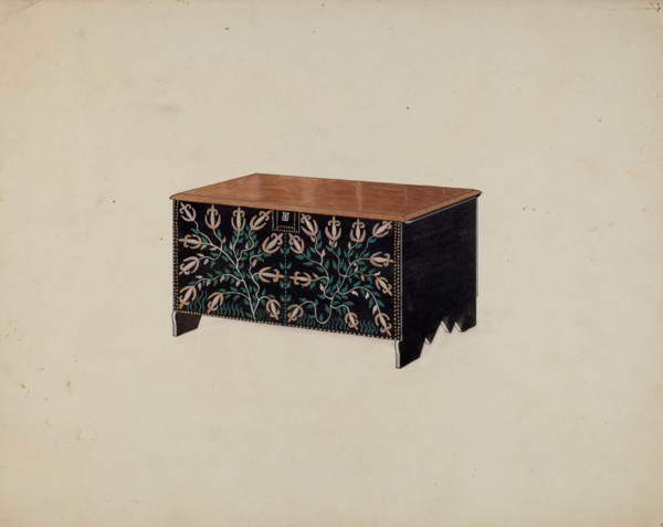 Chest, c. 1936. Creator: Martin Partyka.