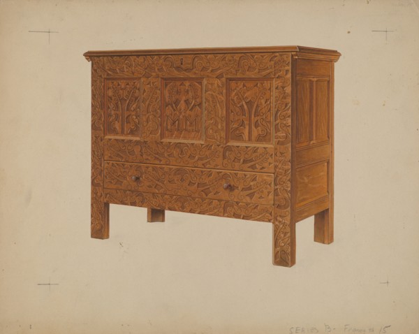 Hadley Chest, c. 1937. Creator: Martin Partyka.