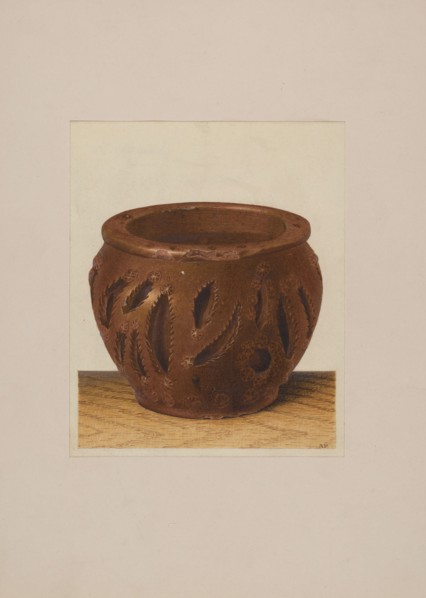 Bowl, c. 1939. Creator: Alfred Parys.