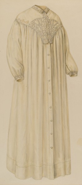 Nightgown, 1935/1942. Creator: Jean Peszel.