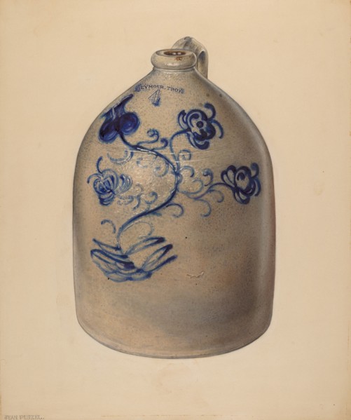 Jug, c. 1937. Creator: Jean Peszel.