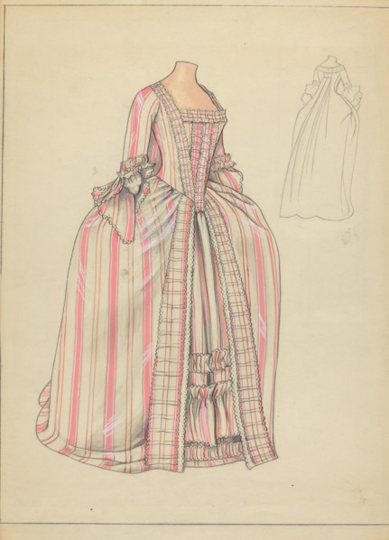 Dress, c. 1940. Creator: Jean Peszel.