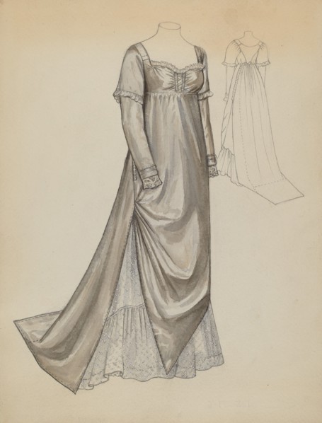 Quaker Dress, c. 1936. Creator: Jean Peszel.