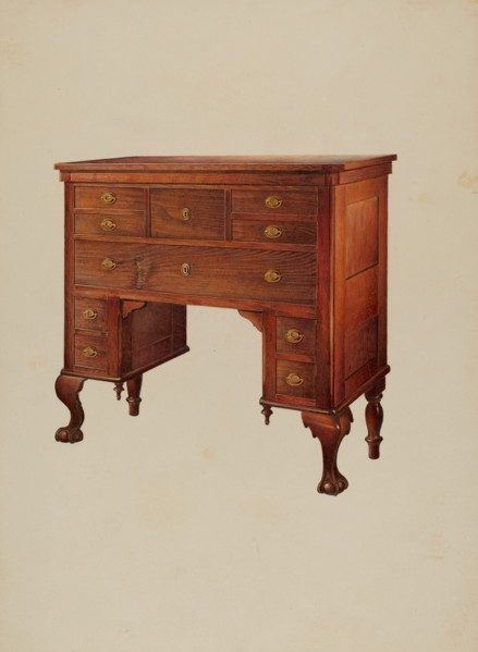 Side Board, c. 1937. Creator: Robert Pohle.