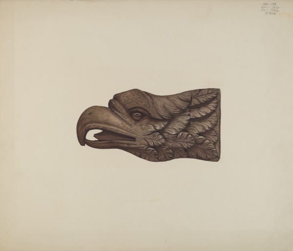 Eagle: Billethead, 1935/1942. Creator: Robert Pohle.
