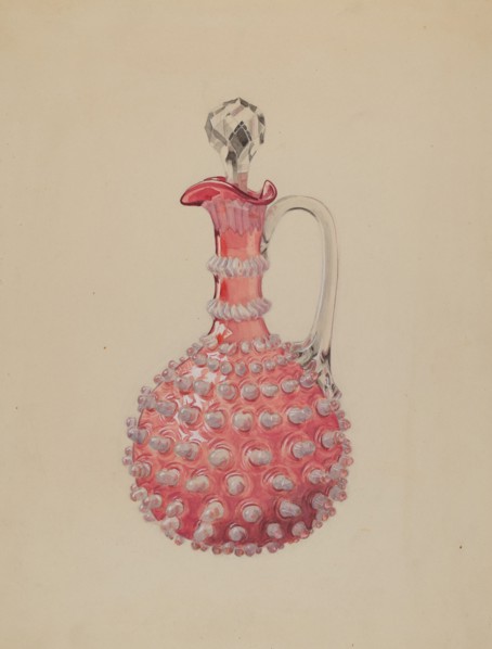 Vinegar Cruet, c. 1936. Creator: Dorothy Posten.