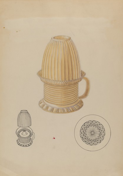 Night Lamp, c. 1936. Creator: Dorothy Posten.