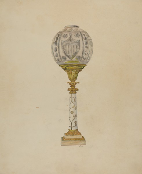 Table Lamp, 1935/1942. Creator: Ray Price.
