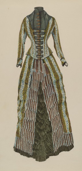 Dress, c. 1937. Creator: Ray Price.