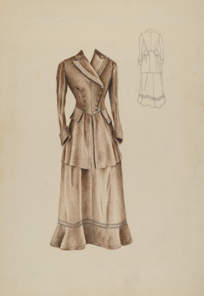 Coat Suit, c. 1937. Creator: Ray Price.