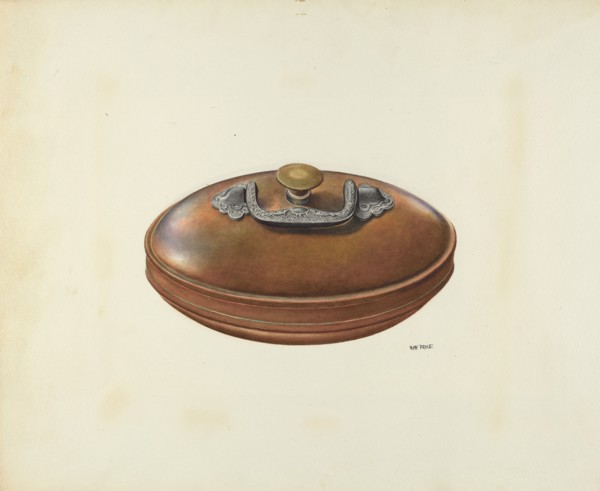 Bed Warmer, c. 1939. Creator: Ray Price.