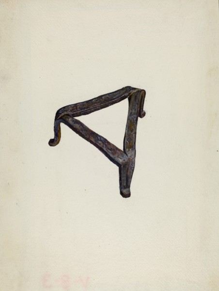 Trivet, 1935/1942. Creator: Edna C. Rex.