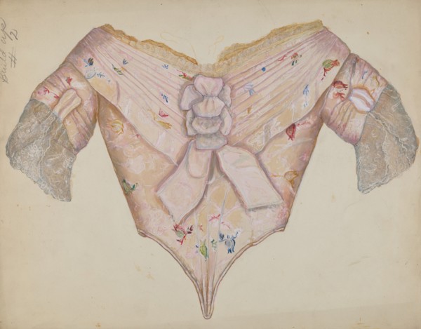 Bodice, c. 1937. Creator: Edna C. Rex.