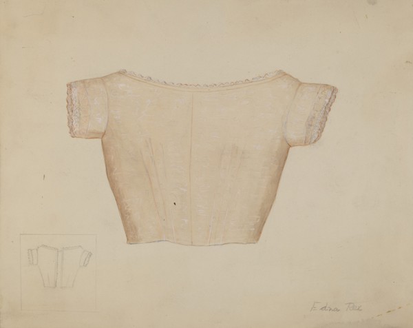 Wedding Under Bodice, 1935/1942. Creator: Edna C. Rex.