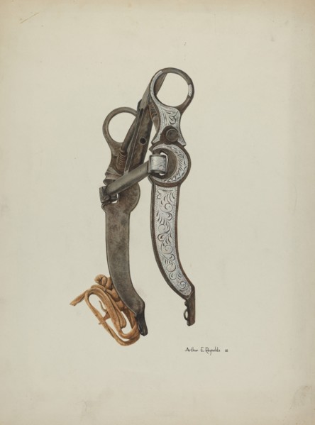 Bit, c. 1940. Creator: Arthur P. Reynolds.