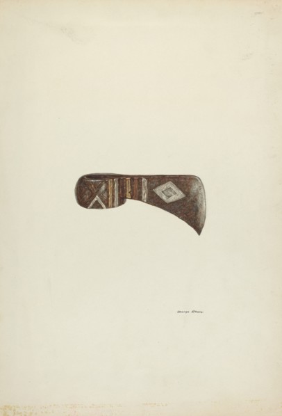 Tomahawk, c. 1939. Creator: George E. Rhone.