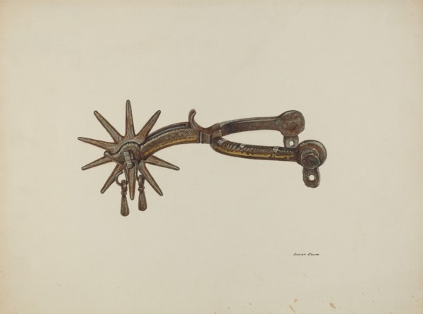 Spur, c. 1940. Creator: George E. Rhone.