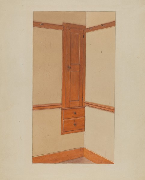Closet and Drawers, c. 1938. Creator: Winslow Rich.