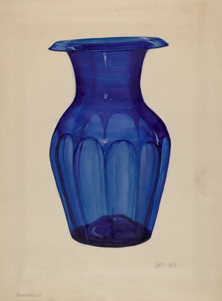 Vase, c. 1937. Creator: Janet Riza.