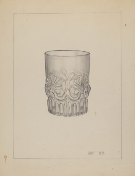 Tumbler, c. 1937. Creator: Janet Riza.