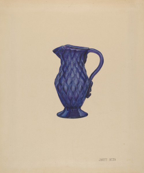 Cream Pitcher, 1936. Creator: Janet Riza.