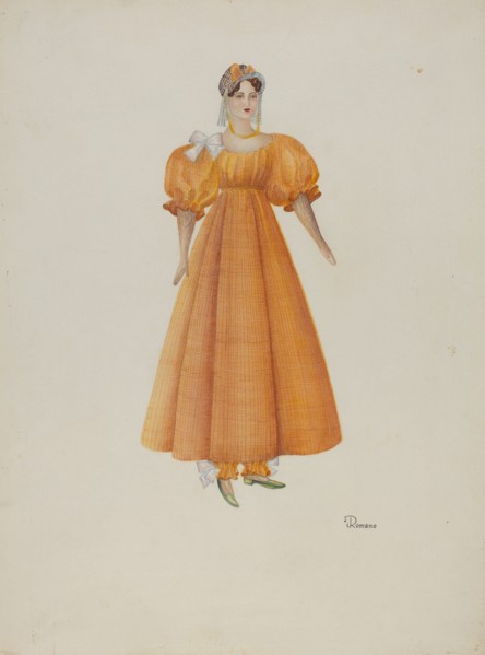 Doll - "Hepzibah", c. 1939. Creator: Josephine C. Romano.