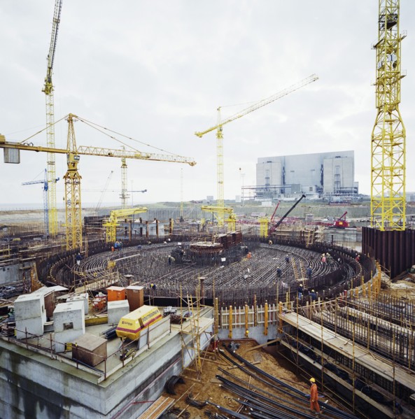 Sizewell 'B' Power Station, Leiston, Suffolk Coast, Suffolk, 11/01/1989. Creator: John Laing plc.