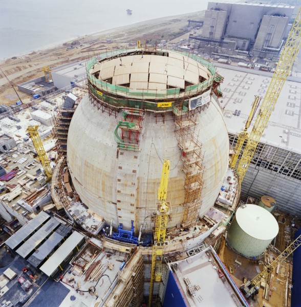 Sizewell 'B' Power Station, Leiston, Suffolk Coast, Suffolk, 10/08/1992. Creator: John Laing plc.