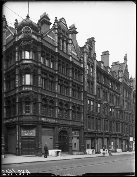 Coleridge Chambers, 175-177 Corporation Street, Birmingham, 1941. Creator: George Bernard Mason.