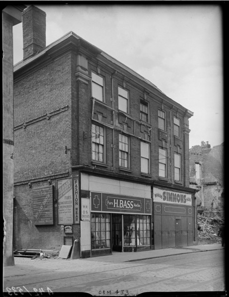 5-5A Fleet Street, Coventry, 1941. Creator: George Bernard Mason.