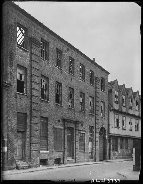 Norfolk Iron Works, Coslany Street, Norwich, Norfolk, 1942. Creator: George Bernard Mason.