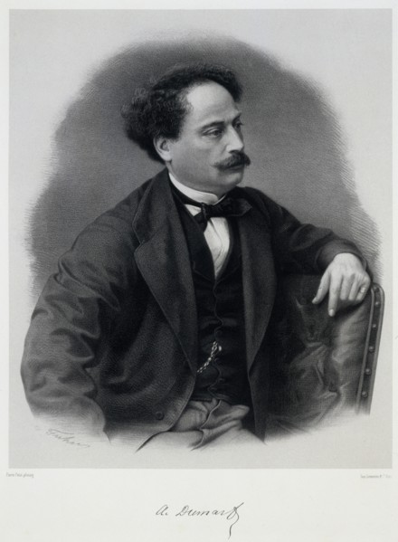 Alexandre Dumas, fils (1824-1895), Mid of the 19th cen. Creator: Fuhr, Charles-Jérémie (1832-?).