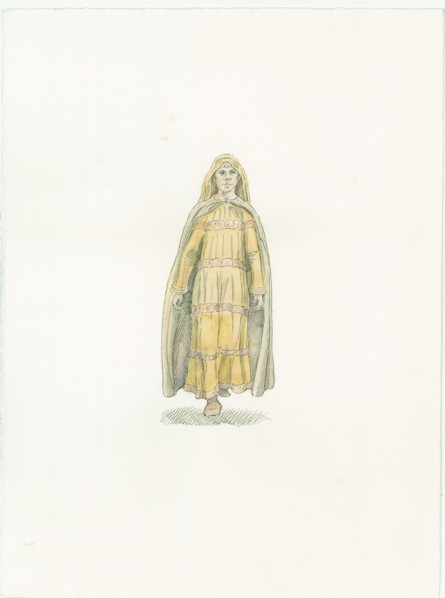 Edith of Wessex, c1066 (2015). Creator: Judith Dobie.