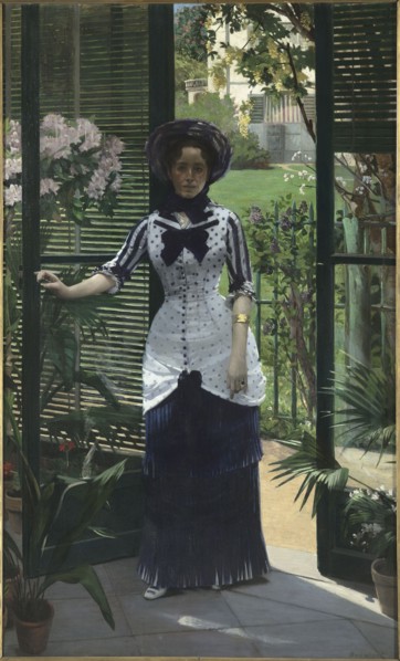 Dans la serre (In the Greenhouse), ca 1881. Creator: Bartholomé, Albert (1848-1928).